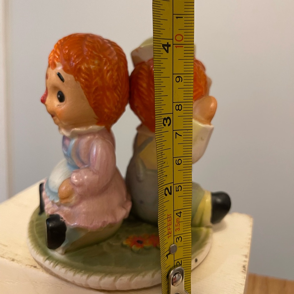 Vintage Raggedy Ann and Andy Figurine - Picture 5 of 7